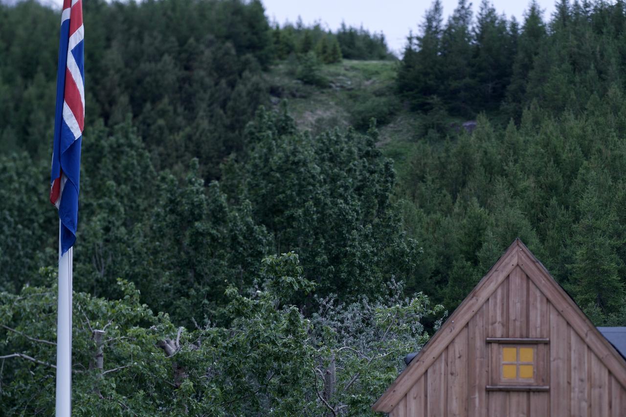 Islandsbaerinn /Old Farm Akureyri Bagian luar foto